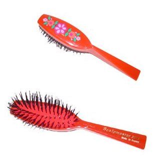 Scalpmaster 7 Row Purse Size Cushion Brush #3000 : Hair Brushes : Beauty
