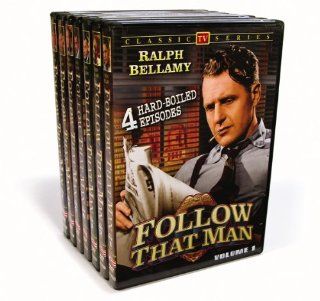 Follow That Man (aka Man Against Crime)   Volumes 1 7 (7 DVD): Ralph Bellamy: Movies & TV