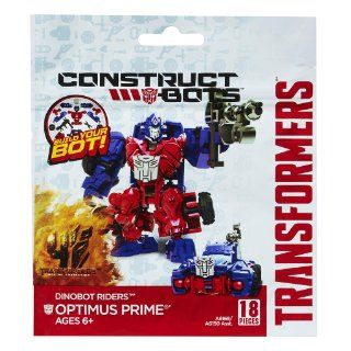 Transformers Age of Extinction Construct Bots Dinobot Riders Optimus Prime Buildable Figure Toys & Games
