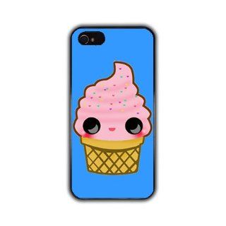 IPHONE 5 Kawaii Anime and Manga Ice Cream Black Slim Hard Phone Case Designed Protector Accessory *Also Available for Iphone Apple 4 4S 4G and Samsung Galaxy S3* AT&T Sprint Verizon Virgin Mobile: Cell Phones & Accessories