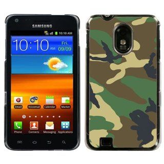 One Tough Shield Hard Cover Case for Samsung Galaxy S II S2 Epic 4G Touch (Sprint) / Also Fits BOOST, VIRGIN MOBILE & US CELLULAR GALAXY S II   (Camo Green): Cell Phones & Accessories