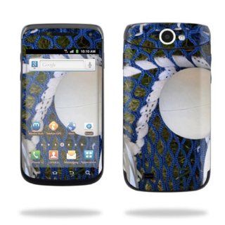 Protective Vinyl Skin Decal Cover for Samsung Exhibit II 4G Android Smartphone Cell Phone Sticker Skins Lacrossse: Cell Phones & Accessories