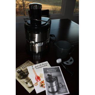 Jack Lalanne's JLSS Power Juicer Deluxe Stainless Steel Electric Juicer: Electric Centrifugal Juicers: Kitchen & Dining