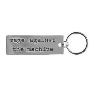 Rage Against The Machine Logo Metal Key Chain: Clothing