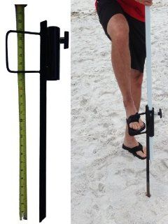 Outdoor beach umbrella stand  Great sand anchor, best wind resistant option for anyone searching for shade. Our portable base fits large and small poles such as Flag, Market, Off set, Tiki torches and Bird feeders. Light weight heavy duty metal : Patio Umb