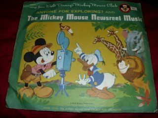 Official Mickey Mouse Club: Walt Disneyu's Jiminy Cricket Sings(You, The Human Animal Mickey Mouse Club Book Song I'm No Fool/The Nature of Things Anyone For Exploring?: Music