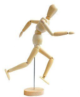 Also [model doll pose freely wooden drawing sketch interior 30cm [Heart Japan] (japan import): Toys & Games