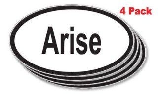 Arise Oval Sticker 4 pack: Everything Else