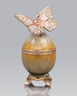 Amelie Butterfly Egg Box   Jay Strongwater