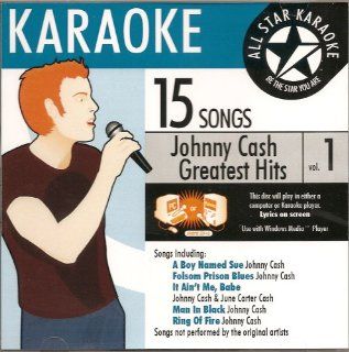 ASK 1547 Country Karaoke: Johnny Cash, Vol. 1: Music