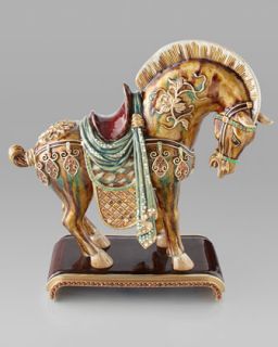 Dynasty Horse Figurine   Jay Strongwater
