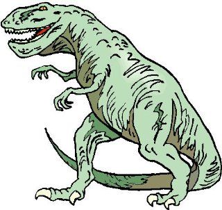 2" Tyrann. Rex   Walking Printed engineer grade reflective vinyl decal sticker for any smooth surface such as windows bumpers laptops or any smooth surface.: Everything Else