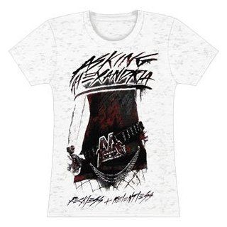 Asking Alexandria Cock Tease Girls Jr X Large: Music Fan T Shirts: Clothing