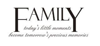 Family today's little moments becomes tomorrow's precious memories Vinyl wall art Inspirational quotes and saying home decor decal sticker steamss  