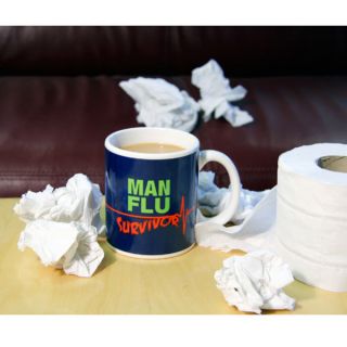 Man Flu Survivor Mug      Traditional Gifts