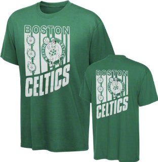 NBA Mitchell & Ness Boston Celtics Behind The Back Premium T Shirt   Kelly Green (Medium): Clothing