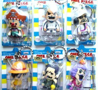 1 6 Set of Key Chains   Marin Ford Hen to become the ONE PIECE x PansonWorks one piece strap (japan import): Toys & Games