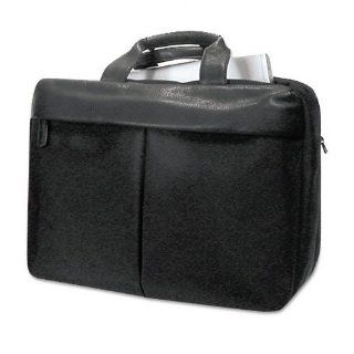 Carry On Computer/Brief Case, Nylon, 15.25w x 5.5d x 10.5h, BLK: Office Products