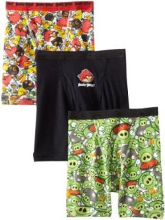 Fruit of the Loom Boys 8 20 Angry Birds Boxer Brief, Multi Colored, 6: Clothing