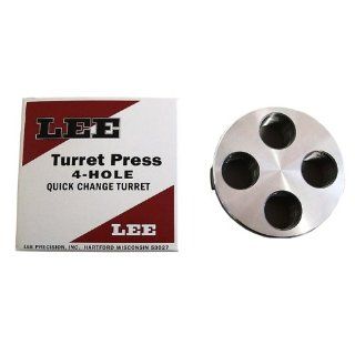 Lee Precision 4 Hole Turret (Silver) : Gunsmithing Tools And Accessories : Sports & Outdoors