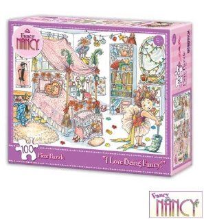 Fancy Nancy 100 Piece Puzzle: I Love Being Fancy: Toys & Games