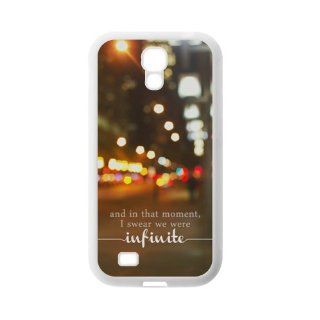 Custom And in That Moment I Swear We Were Infinite  Perks of Being A Wallflower Samsung Galaxy S4 I9500 TPU Waterproof Back Cases Covers: Cell Phones & Accessories