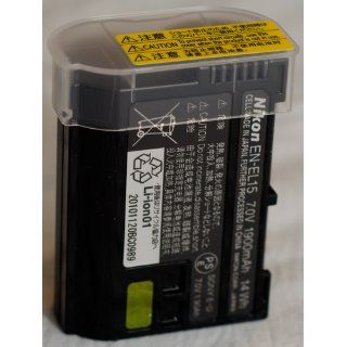 Nikon EN EL15 Rechargeable Li Ion Battery for Select DSLR Cameras (Retail Packaging)  Digital Camera Batteries  Camera & Photo