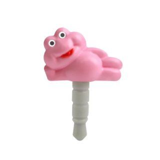 Frog Plugy Earphone Jack Accessory (Pink): Cell Phones & Accessories