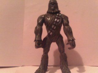 2005 Starwars Chewbacca Figure 8", Leg Squeezing Action Causes His Arms to Raise, Loose Replacement Figure Only, No Accessories As Shown in Photo: Everything Else