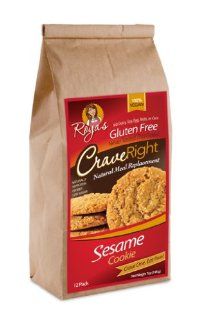 Gluten free, 100% Vegan   7 Oz, Containing 12 Individually Wrapped Cookies (Sesame Cookie Pack) (Pack of 3) : Snack Cookies : Grocery & Gourmet Food