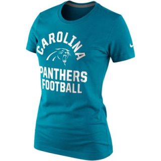 Nike Carolina Panthers Ladies Hometown Tri Blend T Shirt   Panther Blue