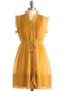 You Simply Mustard Dress  Mod Retro Vintage Dresses