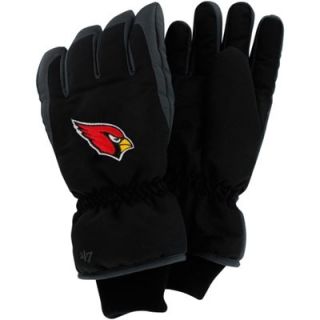 47 Brand Arizona Cardinals Carve Ski Gloves   Black