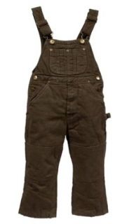 Infant   Insulated Bib Overalls   Dark Brown Kids Winter Warm Children: Clothing