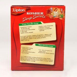 Lipton Kosher Soup Secrets Noodle Soup, 4.09 Ounce (Pack of 12) : Lipton Soup Chicken Noodle : Grocery & Gourmet Food