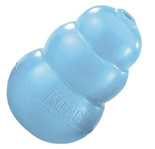 KONG Puppy Kong Toy, Small, Assorted Pink/Blue : Pet Chew Toys : Pet Supplies