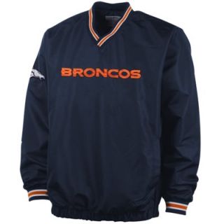 Denver Broncos Match Up Pullover Jacket   Navy Blue