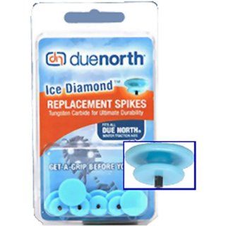 Due North Ice Cleats Replacement Spikes   6 Pack   ICEDIAMONDSICEDIAMONDS: Health & Personal Care