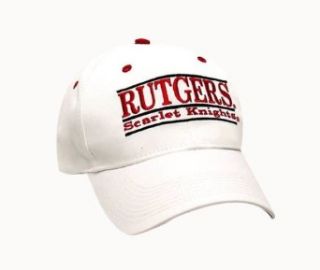 Rutgers Scarlet Knights The Game Classic Bar Adjustable Cap : Sports Fan Baseball Caps : Clothing