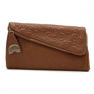 Jessica Simpson Martha Clutch  Women's   Luggage Quilted Soft Pebble