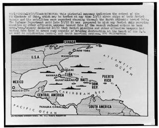U.S. naval blockade during Cuban Missile Crisis in 1962   Prints