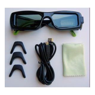 3DTV Universal Emitter and Rechargeable Universal Glasses (ONE) Kit  COMPATIBLE with Optoma 3D XL Converter Samsung and Mitsubishi, DLP TV sets and with any projector having the 3D VESA port such as Optoma HD33, HD3300, hd83, HD8300, HD300, GT750E etc : 
