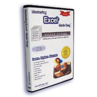 Mastering Excel Made Easy Training Tutorial v. 2007 through 97  How to use Microsoft Excel video e Book Manual Guide. Even dummies can learn step by step from this total DVD for MS Excel, featuring Introductory through Advanced material from Professor Joe: