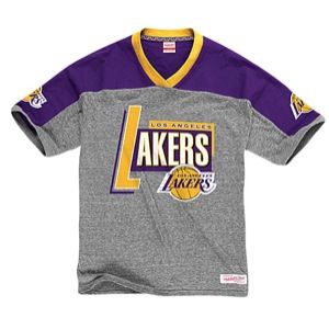 Mitchell & Ness NBA Vintage T Shirt   Mens   Basketball   Clothing   Los Angeles Lakers   Grey Heather