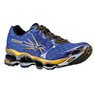 Mizuno Wave Prophecy 2   Mens   Running   Shoes   Blue Depths/Gold