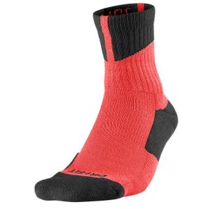 Jordan AJ Dri Fit High Quarter Socks   Basketball   Accessories   Bright Crimson/Black