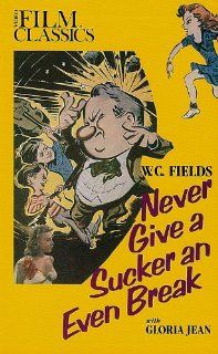 NEVER GIVE A SUCKER AN EVEN BREAK: Edward Cline: Movies & TV