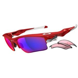 Oakley Fast Jacket XL Sunglasses   Baseball   Accessories   Infrared/Positive Red Iridium & Vr28 Lens