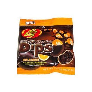Jelly Belly Jelly Bean Chocolate Dips   Orange   2.8 Oz Bag (Pack of 12) : Chocolate Covered Jelly Belly : Grocery & Gourmet Food