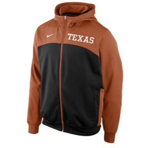 Nike College Therma Fit Full Zip Hoodie   Mens   Basketball   Clothing   Texas Longhorns   Dark Orange